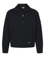 Dickies JT75 Men's Unlined Eisenhower Jacket #color_BLACK