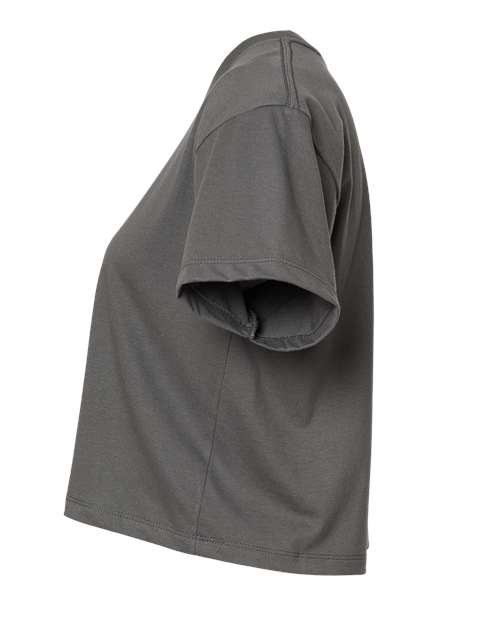 Next Level 1580NL Ladies' Ideal Crop T-Shirt #color_DARK GRAY