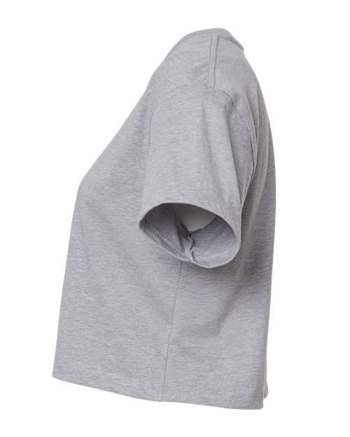 Next Level 1580NL Ladies' Ideal Crop T-Shirt #color_HEATHER GRAY