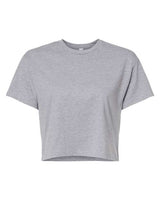 Next Level 1580NL Ladies' Ideal Crop T-Shirt #color_HEATHER GRAY