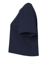 Next Level 1580NL Ladies' Ideal Crop T-Shirt #color_MIDNIGHT NAVY