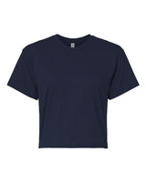 Next Level 1580NL Ladies' Ideal Crop T-Shirt #color_MIDNIGHT NAVY