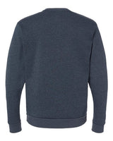 Next Level 9002NL Unisex Pullover PCH Crewneck Sweatshirt #color_HTHR MIDNITE NVY