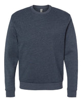 Next Level 9002NL Unisex Pullover PCH Crewneck Sweatshirt #color_HTHR MIDNITE NVY