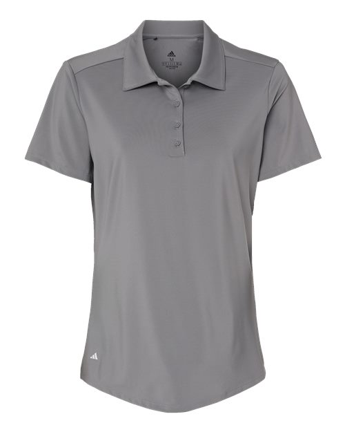 Adidas A515 Women's Ultimate Solid Polo #color_Grey Three
