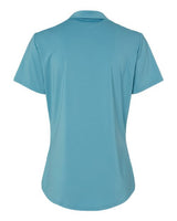 Adidas A515 Women's Ultimate Solid Polo #color_Hazy Blue