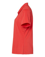 Adidas A515 Women's Ultimate Solid Polo #color_Real Coral