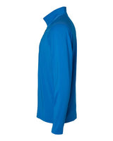 Adidas A520 Shoulder Stripe Quarter-Zip Pullover #color_Glory Blue