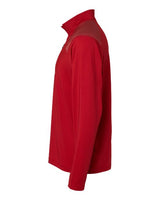 Adidas A520 Shoulder Stripe Quarter-Zip Pullover #color_Team Power Red