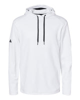Adidas A530 Textured Mixed Media Hooded Sweatshirt #color_White