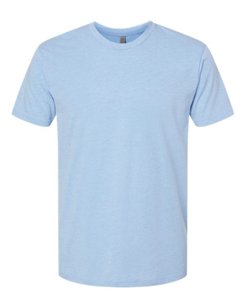 Next Level N6210 Unisex CVC Crewneck T-Shirt #color_HTHR COLUM BLUE