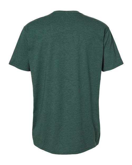 Next Level N6210 Unisex CVC Crewneck T-Shirt #color_HTHR FOREST GRN