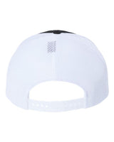Richardson 112PL 112+ R-Flex Adjustable Trucker Cap #color_Black/ White