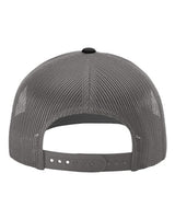 Richardson 112RE Sustainable Trucker Cap #color_Black/ Charcoal