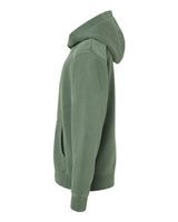 Independent Trading Co. PRM1500Y Youth Midweight Pigment-Dyed Hooded Sweatshirt #color_Pigment Alpine Green