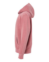 Independent Trading Co. PRM1500Y Youth Midweight Pigment-Dyed Hooded Sweatshirt #color_Pigment Maroon