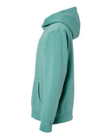 Independent Trading Co. PRM1500Y Youth Midweight Pigment-Dyed Hooded Sweatshirt #color_Pigment Mint