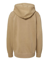 Independent Trading Co. PRM1500Y Youth Midweight Pigment-Dyed Hooded Sweatshirt #color_Pigment Sandstone