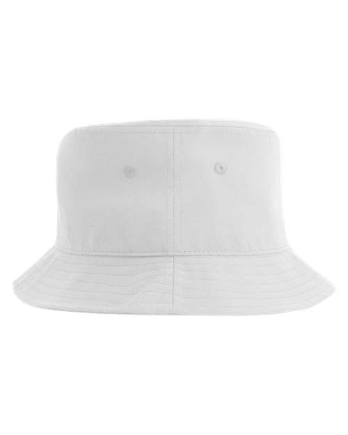 Atlantis Headwear GEO Sustainable Bucket Hat #color_White