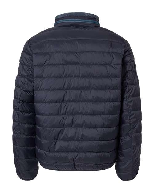 Weatherproof 211136 PillowPac Puffer Jacket #color_Dark Navy