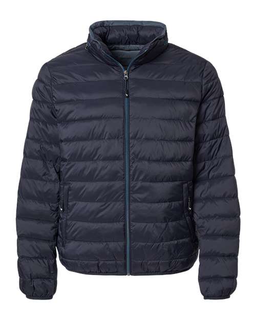 Weatherproof 211136 PillowPac Puffer Jacket #color_Dark Navy