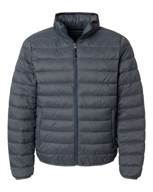 Weatherproof 211136 PillowPac Puffer Jacket #color_Pewter