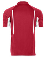 Holloway 222530 Men's Avenger Polo #color_SCARLET/ WHITE