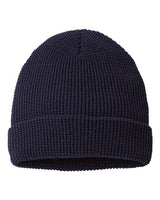 Richardson 146R Waffle Cuffed Beanie #color_Navy