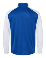 Badger 4231 Breakout Quarter-Zip Pullover #color_Royal/ White