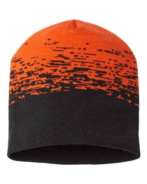 CAP AMERICA RKS9 USA-Made Static Beanie #color_Black/ Deep Orange
