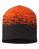 CAP AMERICA RKS9 USA-Made Static Beanie #color_Black/ Deep Orange