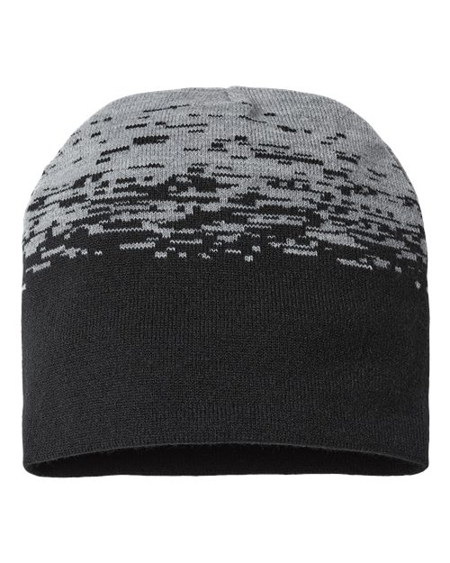 CAP AMERICA RKS9 USA-Made Static Beanie #color_Black/ Heather