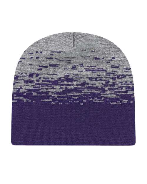 CAP AMERICA RKS9 USA-Made Static Beanie #color_Purple/ Heather