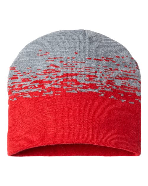 CAP AMERICA RKS9 USA-Made Static Beanie #color_True Red/ Heather
