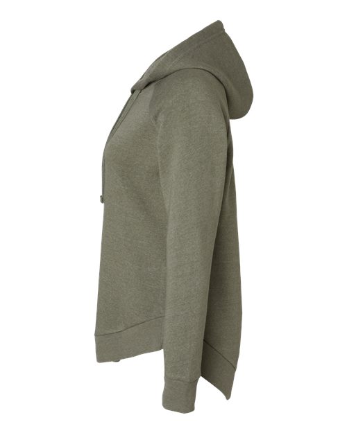 MV Sport W20172 Women's Jordan Angel Fleece Hooded Sweatshirt #color_Dusty Olive