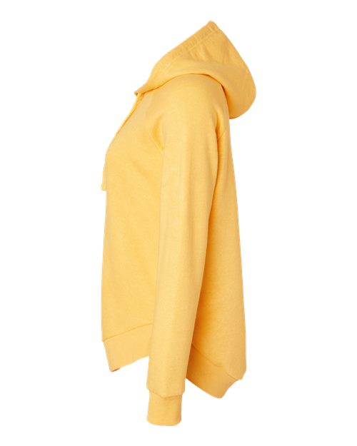 MV Sport W20172 Women's Jordan Angel Fleece Hooded Sweatshirt #color_Sunglow