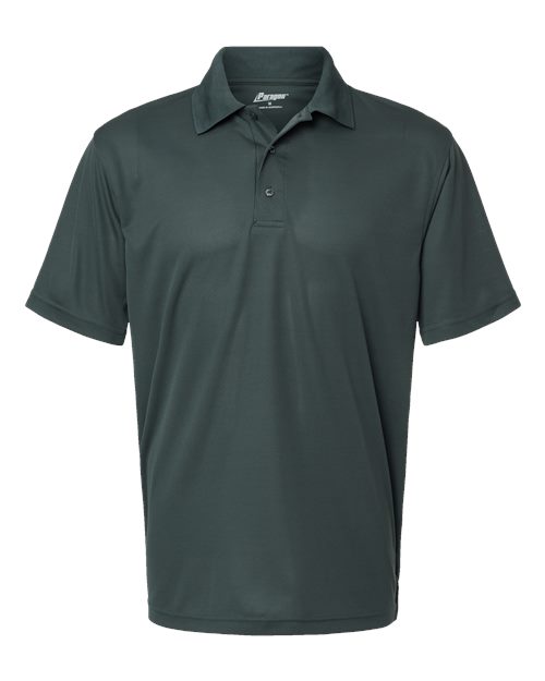 Paragon 100 Saratoga Performance Mini Mesh Polo #color_Carbon