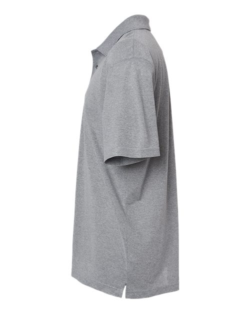 Paragon 100 Saratoga Performance Mini Mesh Polo #color_Heather Grey