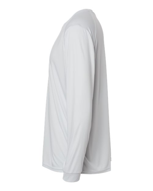 Paragon 210 Long Islander Performance Long Sleeve T-Shirt #color_Aluminum
