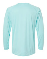 Paragon 210 Long Islander Performance Long Sleeve T-Shirt #color_Aqua Blue