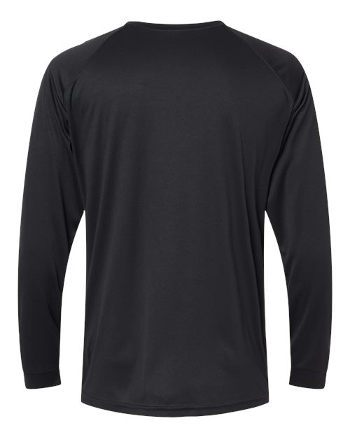 Paragon 210 Long Islander Performance Long Sleeve T-Shirt #color_Black