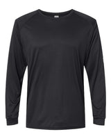 Paragon 210 Long Islander Performance Long Sleeve T-Shirt #color_Black