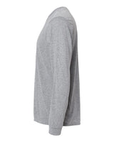 Paragon 210 Long Islander Performance Long Sleeve T-Shirt #color_Heather Grey
