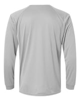 Paragon 210 Long Islander Performance Long Sleeve T-Shirt #color_Medium Grey