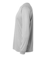 Paragon 210 Long Islander Performance Long Sleeve T-Shirt #color_Medium Grey