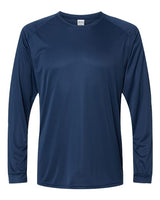 Paragon 210 Long Islander Performance Long Sleeve T-Shirt #color_Navy