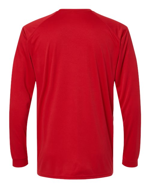 Paragon 210 Long Islander Performance Long Sleeve T-Shirt #color_Red