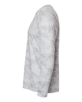 Paragon 217 Pompano Performance Camo Long Sleeve T-Shirt #color_Aluminum