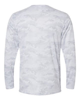 Paragon 217 Pompano Performance Camo Long Sleeve T-Shirt #color_White