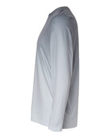 Paragon 225 Barbados Performance Pin Dot Long Sleeve T-Shirt #color_Black/ Light Charcoal